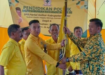Perkuat Konsolidasi, DPD Golkar Kabupaten Kediri Resmi Tetapkan Ketua PK Baru Hasil Muscam