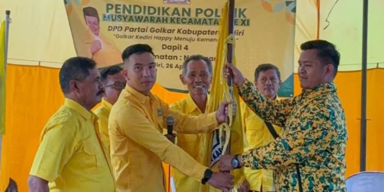 Perkuat Konsolidasi, DPD Golkar Kabupaten Kediri Resmi Tetapkan Ketua PK Baru Hasil Muscam