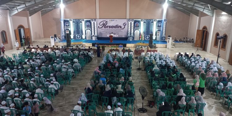 Gus Qowim Buka Porsadin III Kota Kediri di PP HM Al Mahrusiyah, Ratusan Santri Siap Berkompetisi