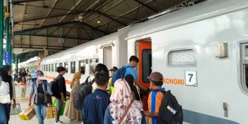 Libur Sekolah 2026, Volume Penumpang KAI Daop 7 Madiun Melonjak Tajam hingga Tembus Puluhan Ribu
