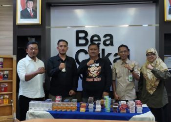 Operasi Gabungan di Ngronggo, Satpol PP dan Bea Cukai Kediri Sita Ribuan Batang Rokok Ilegal