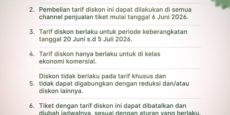 Libur Sekolah 2026, KAI Daop 7 Madiun Beri Diskon Tiket Kereta Ekonomi Komersial 30 Persen