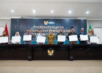 Perkuat Kebijakan Berbasis Data, Mbak Wali Teken Kerja Sama Tri Dharma dengan Perguruan Tinggi