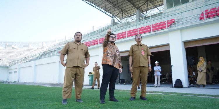 Tahap Ketiga Dimulai, Mas Dhito Fokuskan Rp57 Miliar untuk Pasang Atap Stadion Gelora Daha Jayati
