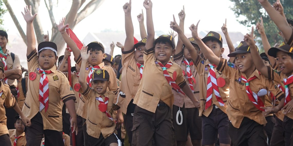 Buka Pesta Pra Siaga dan Siaga Mojoroto di GOR Jayabaya, Mbak Wali Tekankan Pembentukan Karakter Anak