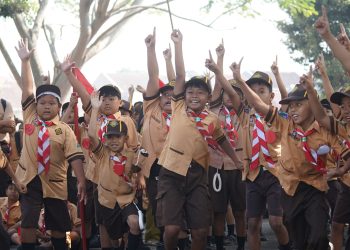 Buka Pesta Pra Siaga dan Siaga Mojoroto di GOR Jayabaya, Mbak Wali Tekankan Pembentukan Karakter Anak