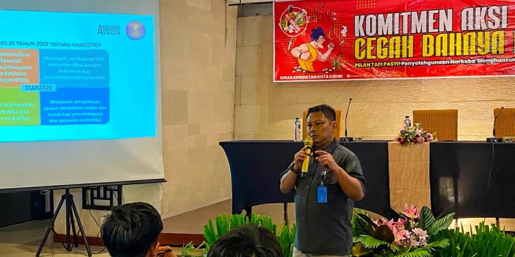 Dinas Kesehatan Kota Kediri dan BNN Gandeng Mahasiswa Perkuat Benteng Pencegahan Narkoba