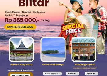 KAI Daop 7 Madiun Buka Open Trip Rail Tour Blitar untuk Dongkrak Pariwisata Daerah