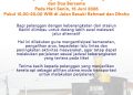 KAI Daop 7 Madiun Imbau Penumpang Antisipasi Kepadatan Lalu Lintas di Sekitar Stasiun Kediri