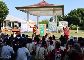 BPBD Kota Kediri Gelar Simulasi Mitigasi Bencana untuk Ratusan Siswa Berkebutuhan Khusus di SLB Putra Asih
