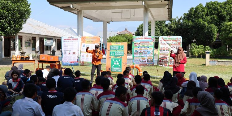 BPBD Kota Kediri Gelar Simulasi Mitigasi Bencana untuk Ratusan Siswa Berkebutuhan Khusus di SLB Putra Asih