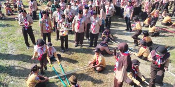 Wali Kota Kediri Buka Jambore Ranting Kecamatan Pesantren untuk Cetak Pramuka Pelopor Petani Milenial