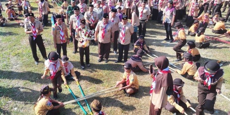 Wali Kota Kediri Buka Jambore Ranting Kecamatan Pesantren untuk Cetak Pramuka Pelopor Petani Milenial