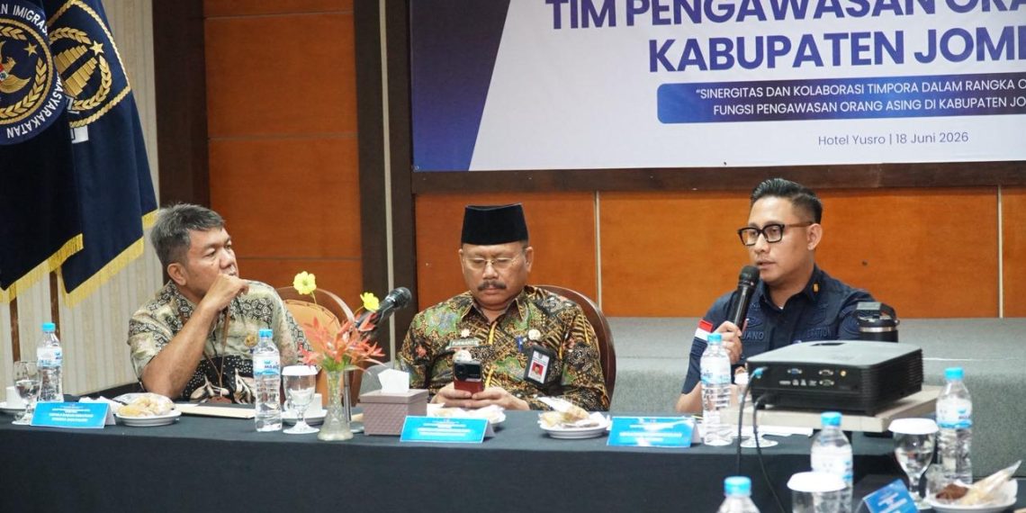 Rakor TIMPORA di Jombang Perkuat Sinergi Lintas Instansi Awasi Aktivitas Warga Negara Asing