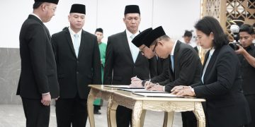 Perkuat Integritas Organisasi, Dirjen Imigrasi Lantik Sejumlah Pejabat Strategis Baru