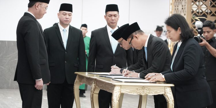 Perkuat Integritas Organisasi, Dirjen Imigrasi Lantik Sejumlah Pejabat Strategis Baru