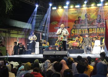 Kesenian Campursari di Desa Lamong, Cak Hadi Ajak Warga Jaga Kerukunan dan Rawat Budaya Daerah