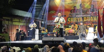 Kesenian Campursari di Desa Lamong, Cak Hadi Ajak Warga Jaga Kerukunan dan Rawat Budaya Daerah
