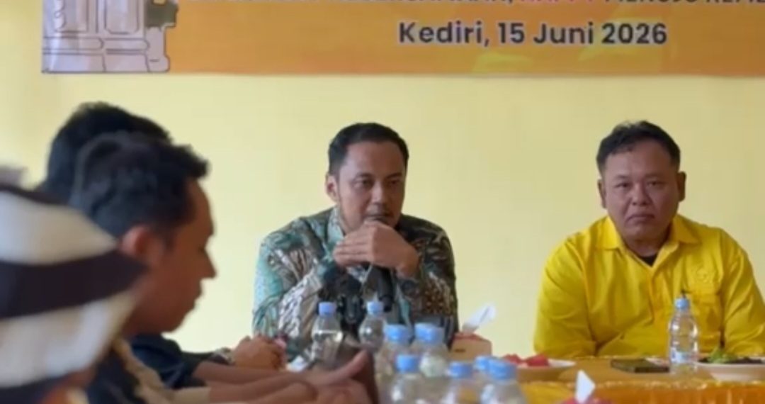 KPU Kabupaten Kediri Silaturahmi ke DPD Partai Golkar untuk Bahas Pemutakhiran Data Pemilih