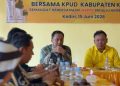 KPU Kabupaten Kediri Silaturahmi ke DPD Partai Golkar untuk Bahas Pemutakhiran Data Pemilih