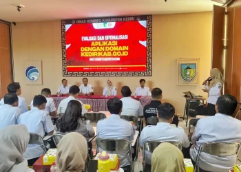 Optimalkan Pelayanan Digital, Diskominfo Kabupaten Kediri Evaluasi Aplikasi Berdomain Resmi Pemerintah
