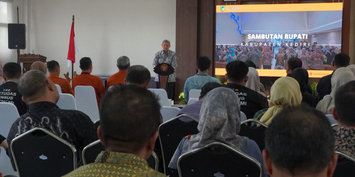 Pemkab Kediri Dukung Penuh Sensus Ekonomi 2026 demi Hasilkan Data Akurat untuk Kebijakan Pembangunan