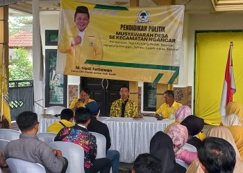 Perkuat Konsolidasi Akar Rumput, Golkar Kabupaten Kediri Gelar Musyawarah Desa Serentak di Dapil 4