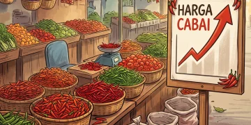 Pasokan Menyusut, Harga Cabai Rawit Merah di Pasar Induk Pare Kediri Melejit Tembus Rp31.000