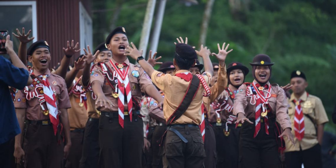 Buka Training Camp Jambore Nasional XII di Irenggolo, Wali Kota Kediri Tekankan Pembentukan Karakter Pramuka