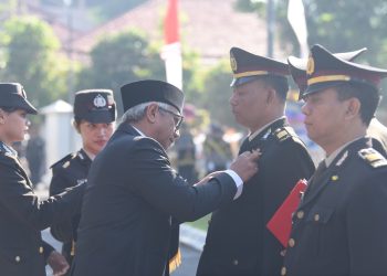 Sinergi Kuat Lintas Sektoral Warnai Peringatan Hari Bhayangkara ke-80 di Kota Kediri