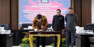 Pemkab dan DPRD Kediri Sepakati Raperda Pertanggungjawaban Pelaksanaan APBD 2025