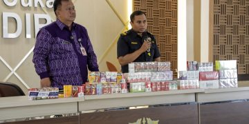 Satpol PP dan Bea Cukai Kediri Amankan Ribuan Batang Rokok Ilegal dalam Operasi Terpadu
