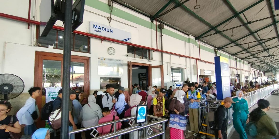 Jumlah Penumpang KAI Daop 7 Madiun Naik 5,4 Persen pada Semester I 2026