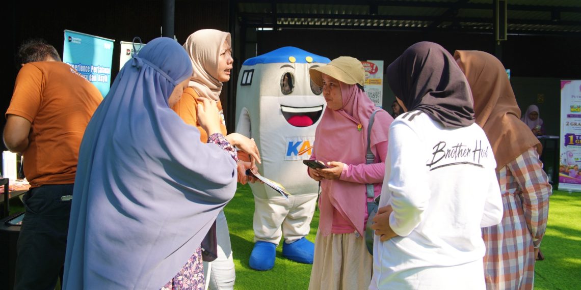 KAI Daop 7 Madiun Edukasi Keselamatan Jalur KA Lewat Ajang Kids Fun Run