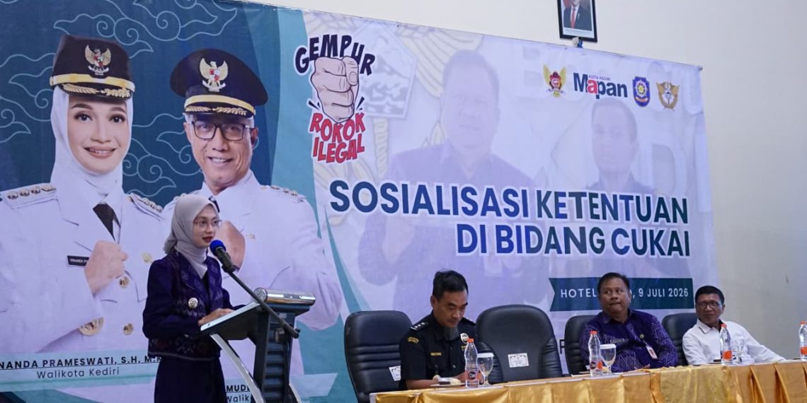 Wali Kota Kediri Ajak Pemilik Toko Kelontong Bersinergi Gempur Rokok Ilegal