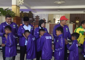 Wali Kota Kediri Lepas Atlet FORSGI U-10 dan U-12 ke Kejurnas Piala Bela Negara 2026