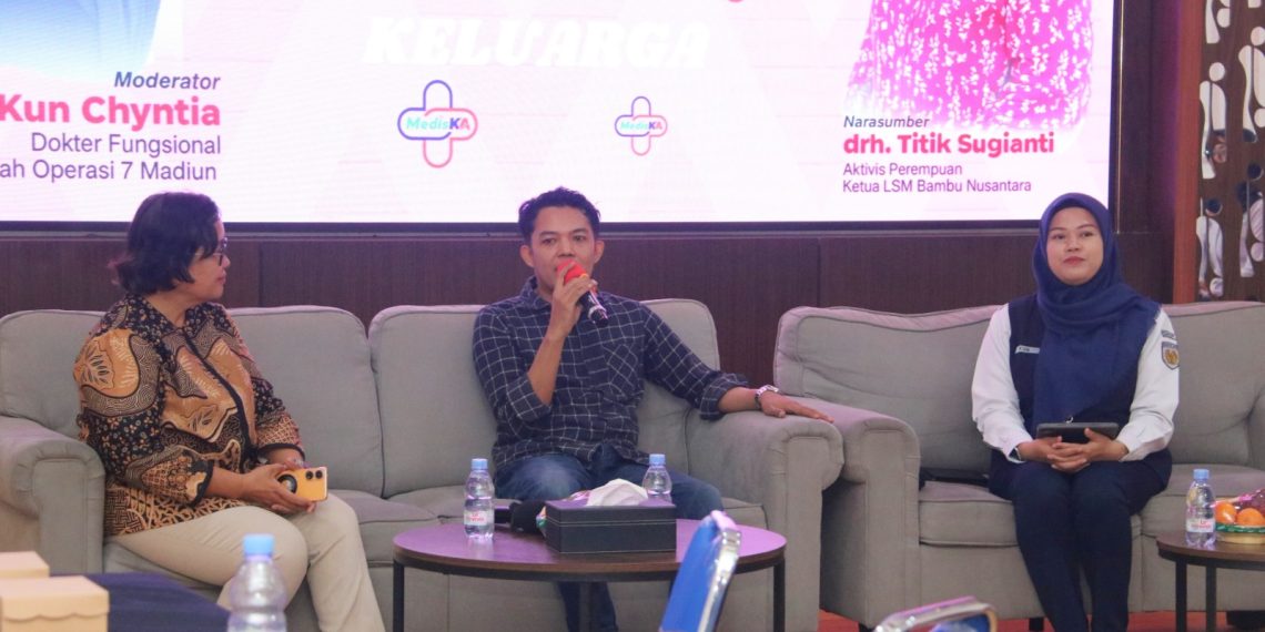 KAI Daop 7 Madiun Gelar Edukasi HIV/AIDS demi Wujudkan Lingkungan Kerja Sehat dan Inklusif