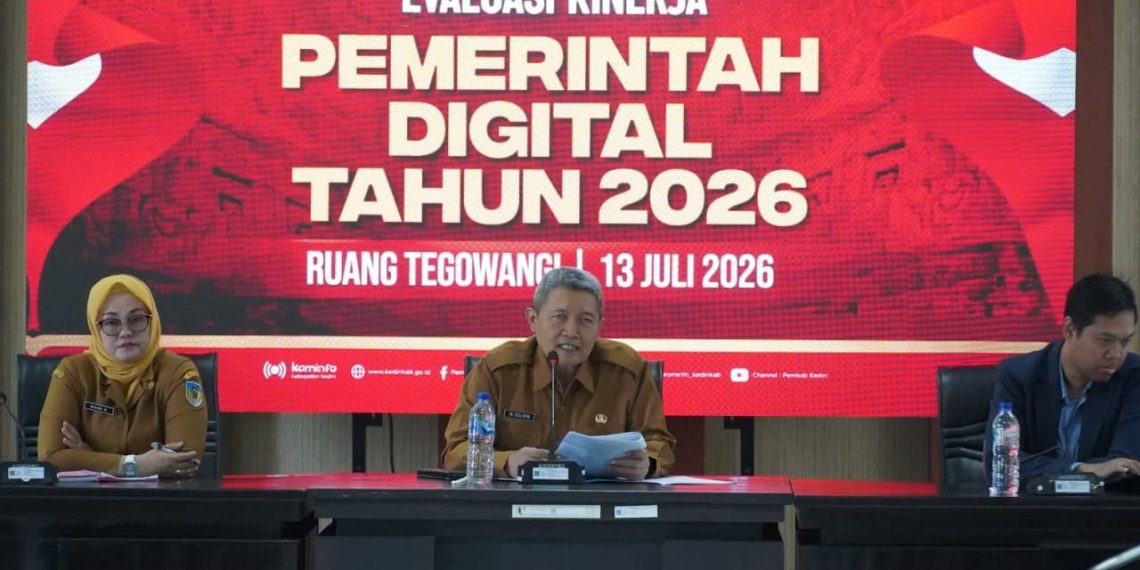 Mas Dhito Siapkan OPD Kabupaten Kediri Hadapi Evaluasi Pemerintah Digital 2026, Dorong Layanan Berbasis Life Journey