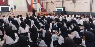 Edukasi Keselamatan, KAI Daop 7 Madiun Gelar Sosialisasi di SMKN 1 Rejotangan Tulungagung