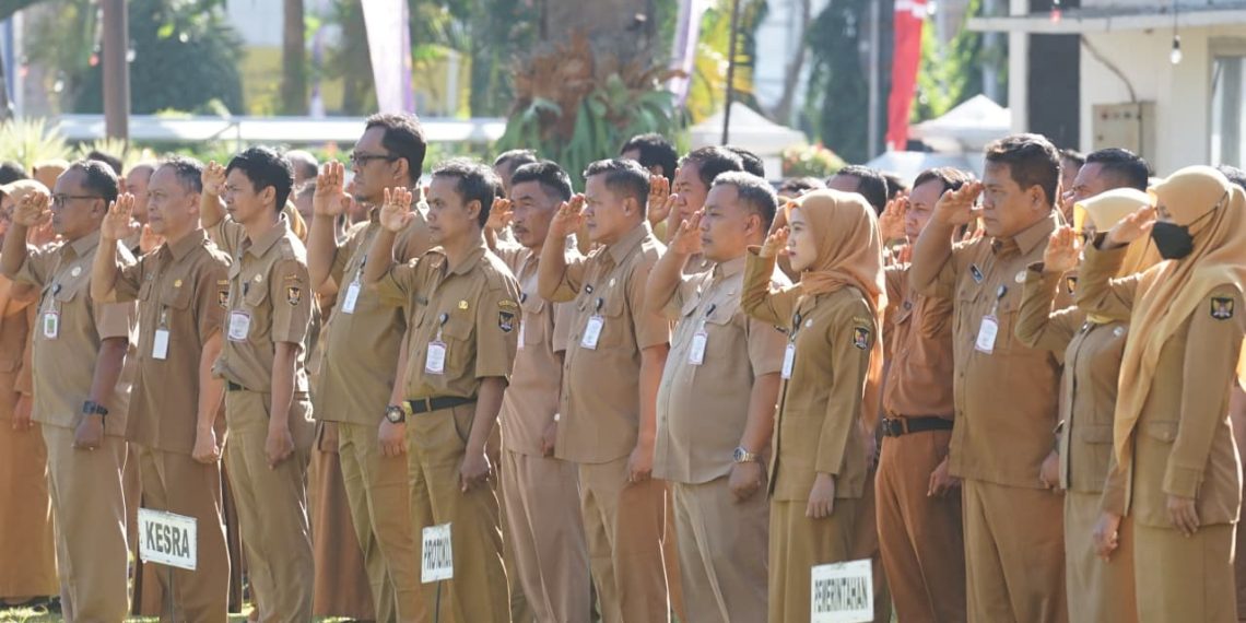 Pimpin Apel Pagi, Wali Kota Vinanda Ajak ASN Ambil Pelajaran dari Final Piala Dunia dan Combat Sport