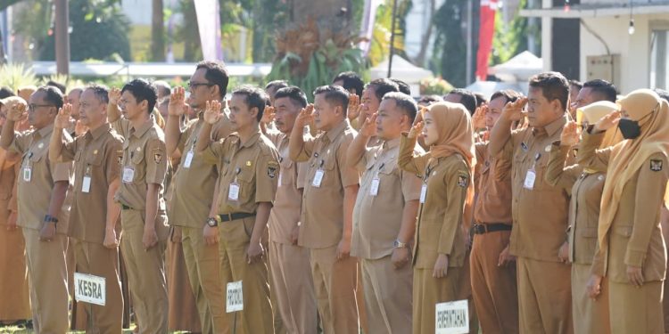 Pimpin Apel Pagi, Wali Kota Vinanda Ajak ASN Ambil Pelajaran dari Final Piala Dunia dan Combat Sport