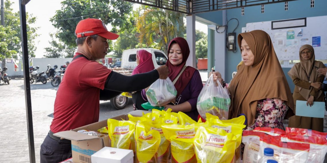 Gelar Gerakan Pangan Murah 5 Hari di 5 Lokasi, DKPP Kota Kediri Jaga Stabilitas Harga Pangan