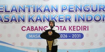 Pelantikan Pengurus YKI Kota Kediri Masa Bakti 2026–2031, Pemkot Kediri Dorong Inovasi Edukasi Deteksi Dini Kanker