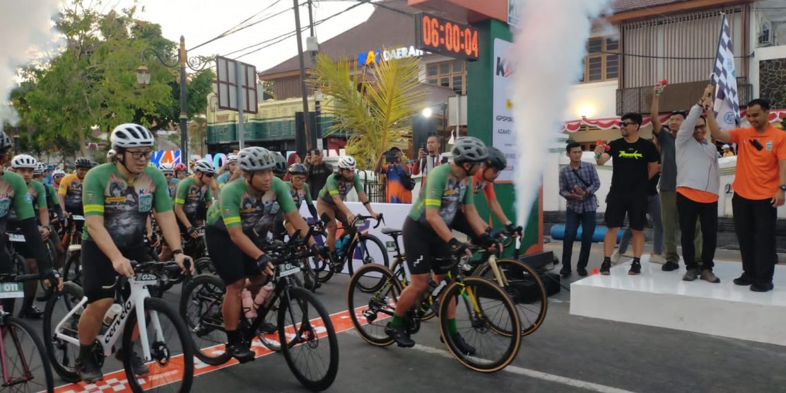 Ratusan Pesepeda dari Dalam dan Luar Negeri Meriahkan KAI Ngebel KOM 2026