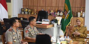 Perkuat Sinergi dan Kamtibmas, Wali Kota Kediri Terima Kunjungan Silaturahmi Kapolres Kediri Kota