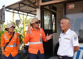 VP KAI Daop 7 Madiun Inspeksi Lintas Madiun–Kertosono Menggunakan Lori Dresin Guna Pastikan Keandalan Prasarana