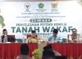 BWI Kota Kediri Gelar Seminar Penyelesaian Konflik Tanah Wakaf, Gus Qowim Tekankan Pentingnya Legalitas
