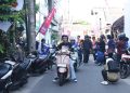 Semarakkan HUT RI, Warga Perumahan Jenggolo Indah Gelar Senam Hingga Riding Motor Bersama Wali Kota Kediri