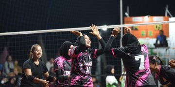 Tim Ngampel dan Jamsaren Sabet Gelar Juara Turnamen Bola Voli Wali Kota Kediri Cup 2026