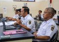 Menuju Wilayah Bebas dari Korupsi, Dispendukcapil Kota Kediri Ikuti Penilaian Zona Integritas KemenPAN-RB